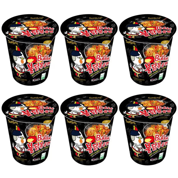 Samyang Hot Chicken Flavor Ramen Cup, 6 x 70g