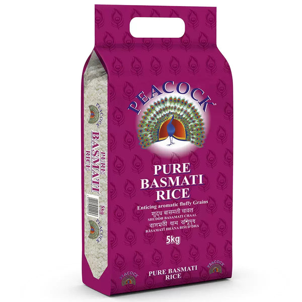 Peacock Pure Basmati Rice - 5kg